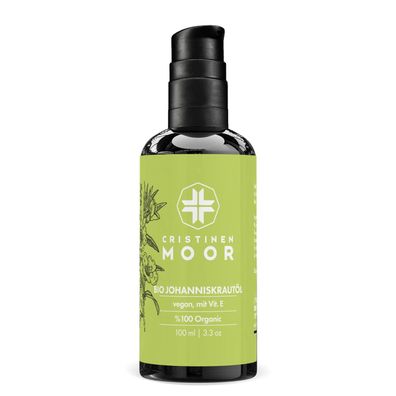 CristinenMoor Bio Johanniskrautöl mit Vitamin E: 100 ml