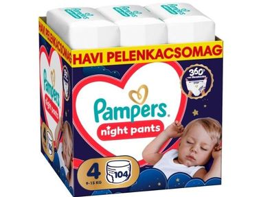Pampers Night Windelhöschen 9-15kg Maxi 4 (104 St.)