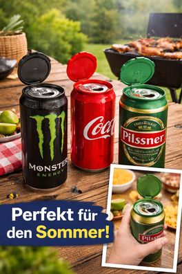 Dosenverschluss 0,5 L wiederverwendbar - Frischhaltedeckel Set 1-5