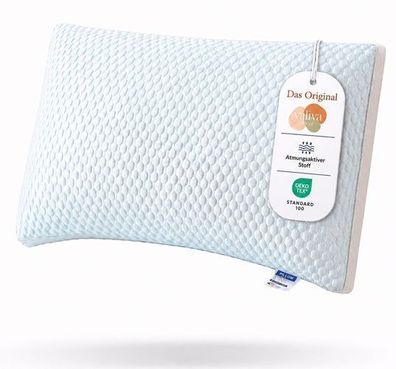 Kühles Kopfkissen Ergonomisch Atmungsaktiv Sommer Kissen Nackenkissen Schlafkissen