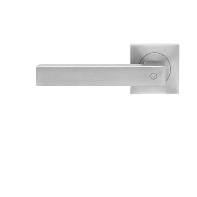 ER46Q KD Basic Karcher Rosettengarnitur OS Privacy-Funktion Edelstahl matt links