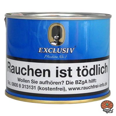 Exclusiv Mixture No. 1 Pfeifentabak 100g Dose