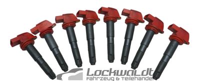 Zündspule 8x Stabspule Porsche Cayenne 92A 958 V8 Turbo 94860210412