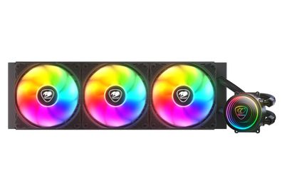 Cougar CPU Wasserkühlung Poseidon Elite 360 ARGB Schwarz - AMD Sockel AM3 (Ph. II/Ath