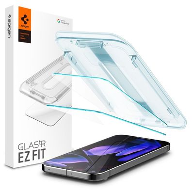 Spigen Glas. tR EZ Fit Hartglas mit Applikator für Google Pixel 9 Pro XL, 2er Set