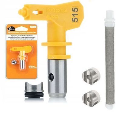 Rosfix Set Spritzdüse 515 + 2x Dichtungen + Filter 60 Mesh | 25 cm Breite