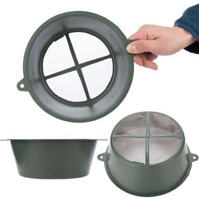 Rosfix Farbsieb Schwarz – 150x85x65 mm | Wiederverwendbar, Rostfrei