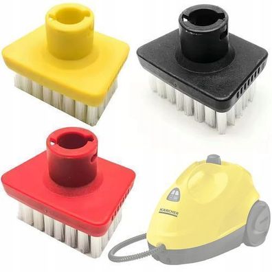 Rosfix Handbürsten Set – Ersatz für Dampfreiniger Kärcher SC1–SC5 | 3 Stk