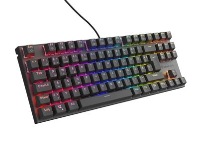natec Genesis NKG-1886, Kabelgebunden, USB, Mechanischer Switch, QWERTZ, RGB-LED, Sch
