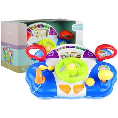 Leantoys Interaktives Baby-Lenkrad Panel Sounds
