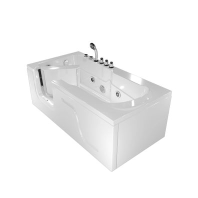 Whirlpool Seniorenwanne mit Tür S17-WP-R-ALL 75x150cm