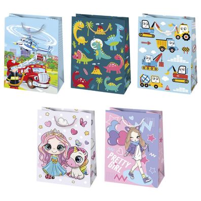 Farbe Party Papier-Geschenktasche, Geschenkbeutel 40,5x56x25 cm