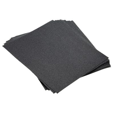 10 Blatt Schleifpapier Bogen 230 x 280 mm nassfest für Holz und Metall