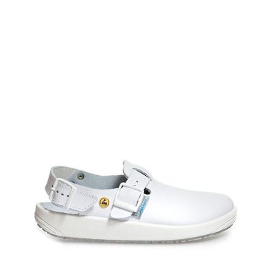 Abeba Berufsschuhe Berufs-Clog – Mikrofaser, Esd, Rubber-Sohle, Src Rutschhemmung