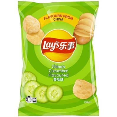 Lay's China's Cucumber Flavoured Chips 150 g
