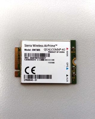 Fujitsu Lifebook E546 Sierra AirPrime EM7305 Wlan Karte 4G CP699546-01