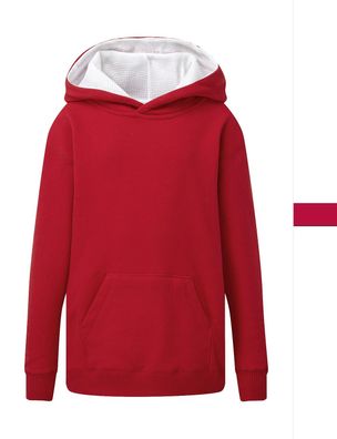 SG dicker Kinder Kapuzenpullover Piqué Daumenloch Contrast Hoodie SG24K NEU