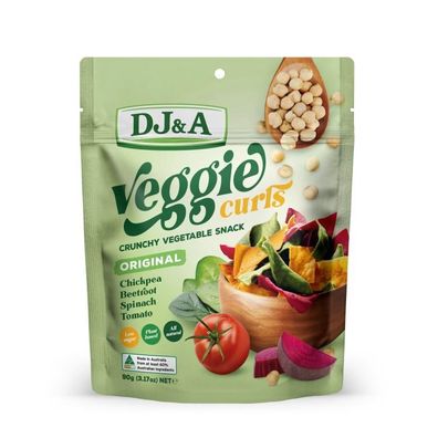 DJ&A Veggie Curls Original 90 g