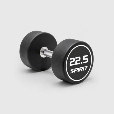Spirit Fitness Round Rubber Kurzhantel 22,5 kg