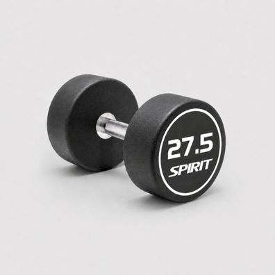 Spirit Fitness Round Rubber Kurzhantel 27,5 kg