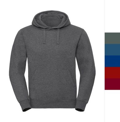 Russell Europe Men`s Authentic Melange Hooded Sweat R-261M-0
