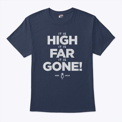 John Sterling Tribute 1989-2024 Yankees Baseball T-Shirt Hoodie - Fan Geschenk