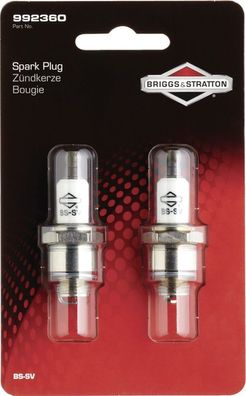 B&S Zündkerze 992360C 2er Set Zündkerzen BS-SV-Cu