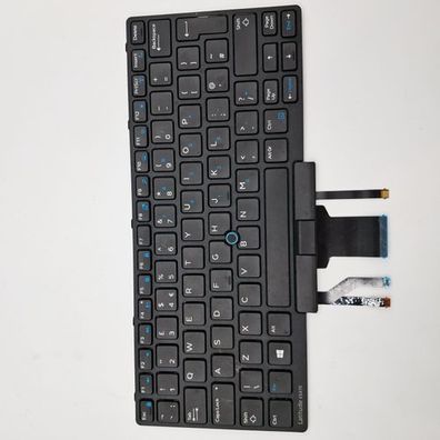 Dell Latitude E7450 E7470 7480 QWERTY Keyboard MP-13L86GBJ698 PK1313D3B12