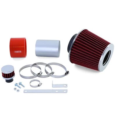 Air Intake Kit Sport Luftfilter Rot für VW Golf 4 Bora Beetle 1.8 1.9 2.0 2.8