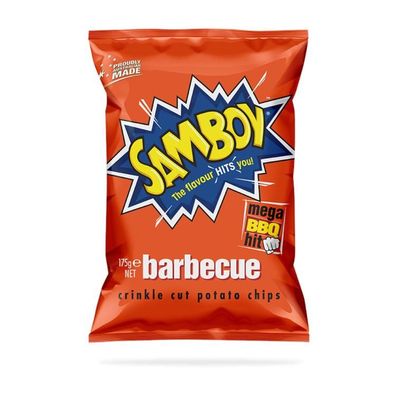 Samboy Barbecue Chips 175 g