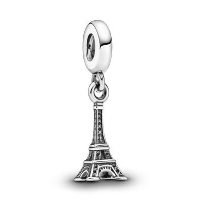 Bead - Silber - Eiffelturm Charm-Anhänger