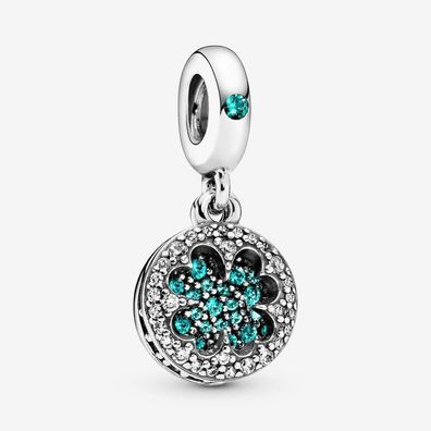 Bead - Silber - Charm Kleeblatt Anhänger