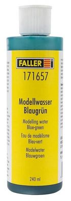 Faller Modellwasser Blaugrün 240ml Eisenbahn H0 Faller 171657