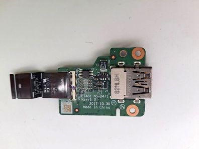 Lenovo ThinkPad T480s Original USB Board mit Kabel NS-B471