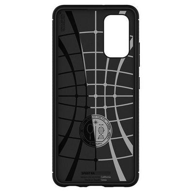 Schutzhülle Spigen Rugged Armor für Samsung Galaxy A52/A52S - Matt Schwarz