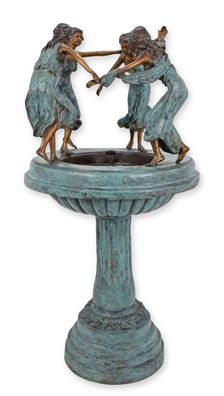 Brunnen Bronze vier Frauen Replikat Retro Design Dekoration
