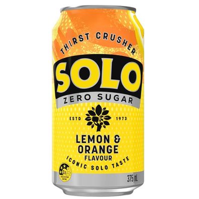 SOLO Lemon & Orange - Australian Import 375 ml