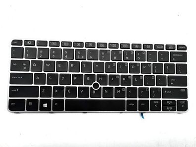 HP EliteBook 820 G3 Keyboard Tastatur QWERTY 6037B0113602