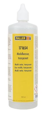 Faller Modellwasser Transparent 240ml Eisenbahn H0 Faller 171654
