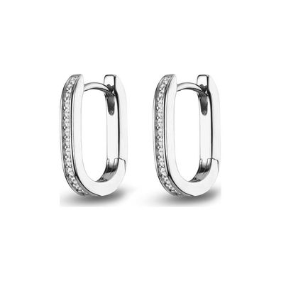 Jette - 88160894 - Ohrringe - Damen - 925er Silber - poliert mit Zirkonia