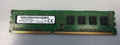 Micron 4GB 1R*8 RAM DDR3 PC3-12800U 1600MHZ MT8JTF51264AZ-1G6E1