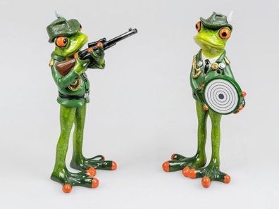 wunderschöne Sammlerfigur Dekofigur Frosch auf Traktor Froschhausen (Jäger/Schétze)