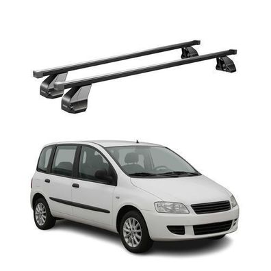 Menabo Dachträger Grundträger für Fiat Multipla 2004-2010 Facelift Stahl Schwarz