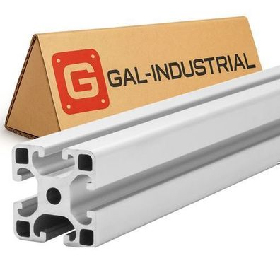 Alu Profil 40x40 mm Konstruktionsprofil Nut8 Aluminium AlClipTec für Bosch Item