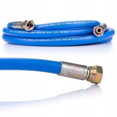 Rosfix Farbspritzschlauch 5 m 1/2" – 400 Psi | 1700 Psi | für Putzgeräte Blue Dragon