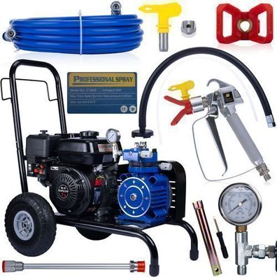 Rosfix Farbspritzgerät Hurricane 1690 BSH01 – 6,5PS 22MPa 18L/min Set