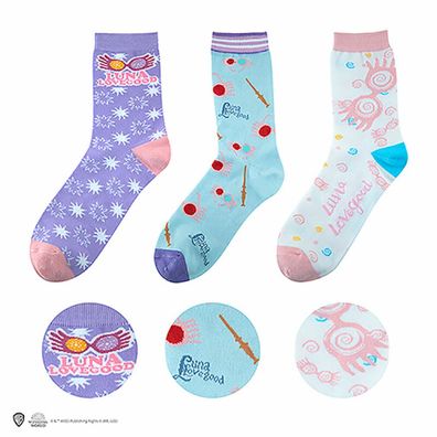 Harry Potter Luna Lovegood Socken Set (3) ( röß n 35-45)