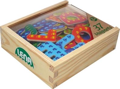 LENA - 65823 - Holz Magnet Buchstaben