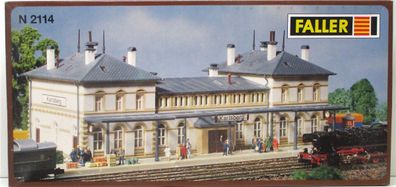 Spur N Faller 2114 Bahnhof Karlsberg Bausatz (2813k)