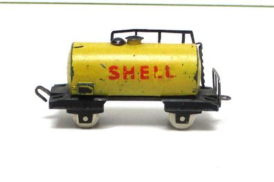 Spur N Minitrix Schiebetrix Kesselwagen 2-achsig SHELL (5521l)